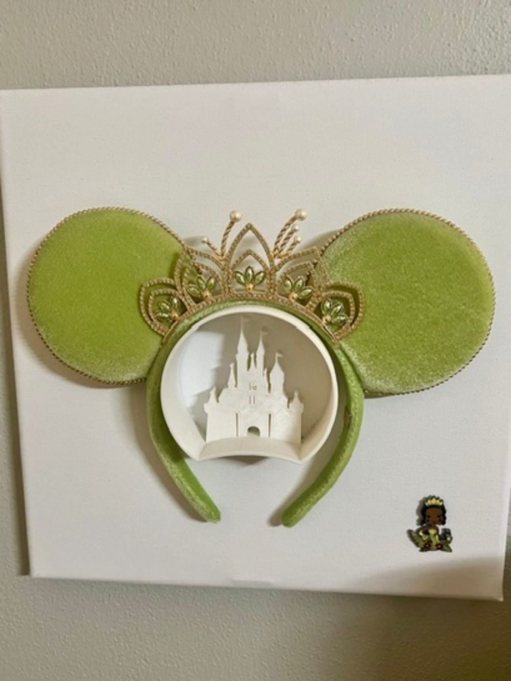 Disney Parks BaubleBar Tiana Minnie Ears Headband Princess and Frog Crown